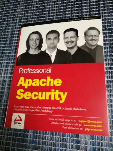 Zdjęcie oferty: Professional Apache Security