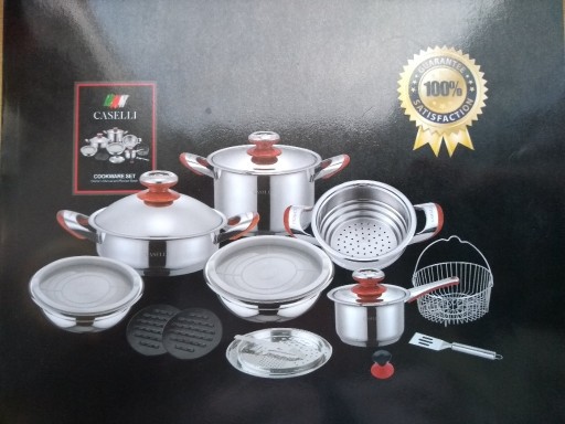 Zdjęcie oferty: Zestaw garnków Caselli Cookware Set