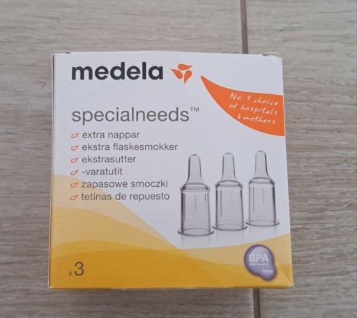 Zdjęcie oferty: Medela specialneeds zapasowe smoczki