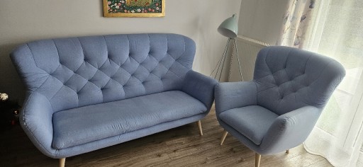 Zdjęcie oferty: Zestaw wypoczynkowy sofa + fotel BRW Pirjo