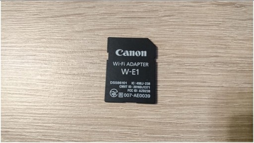 Zdjęcie oferty: Canon Adapter W-E1 karta Wi-Fi