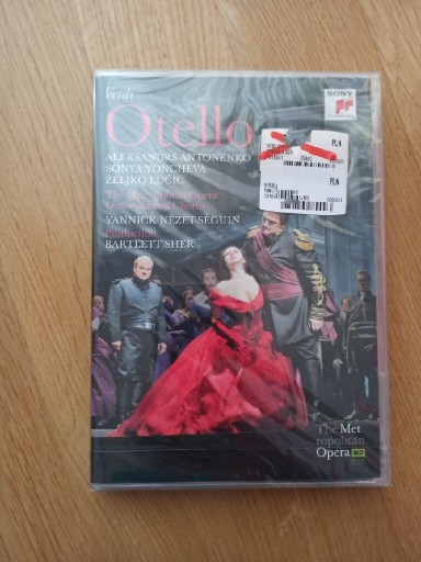 Zdjęcie oferty: Aleksandrs Antonenko Verdi: Otello DVD