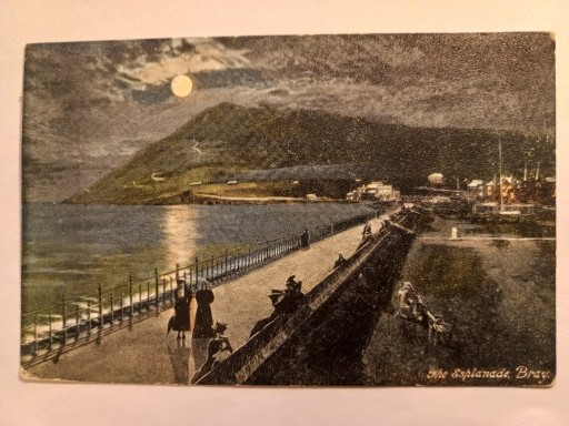 Zdjęcie oferty: Pocztówka Wielka Brytania 1907 Księżyc 
