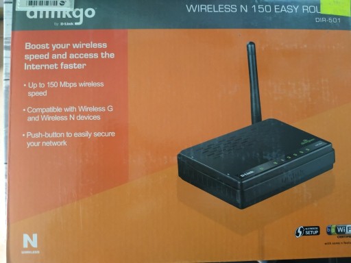Zdjęcie oferty: Router dlinkgo Wireless N 150 Easy Router DIR-501