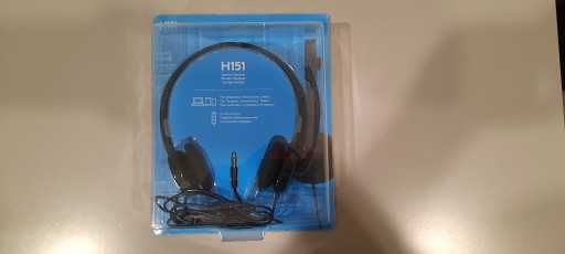 Zdjęcie oferty: Słuchawki przewodowe Logitech H151 Headset + mik.