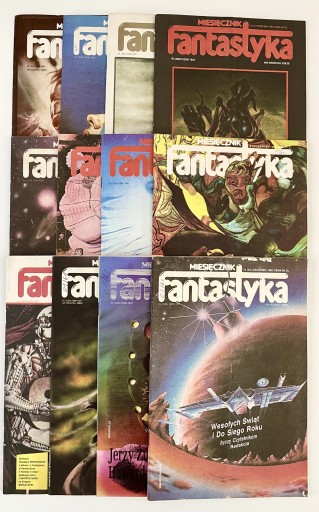 Zdjęcie oferty: Miesięcznik Fantastyka - ROK 1985 - 12 numerów 