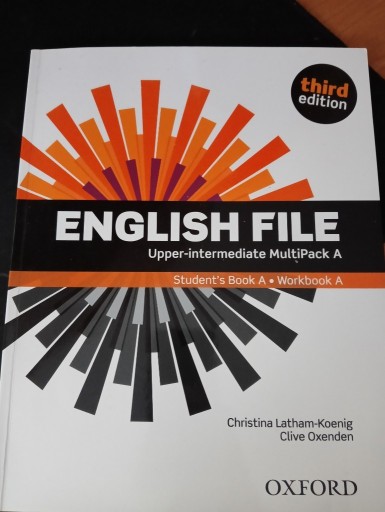 Zdjęcie oferty: English File Upper-Intermediate MultiPack A