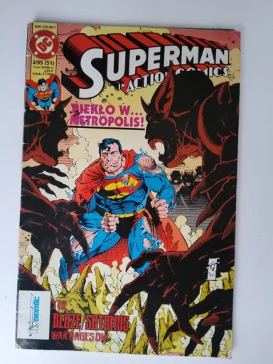 Zdjęcie oferty: TM Semic kolekcja komiks Superman 2/1995