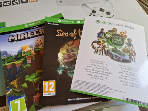 Zdjęcie oferty: gry na Xboxa. Minecraft, sea of thieves, game pass