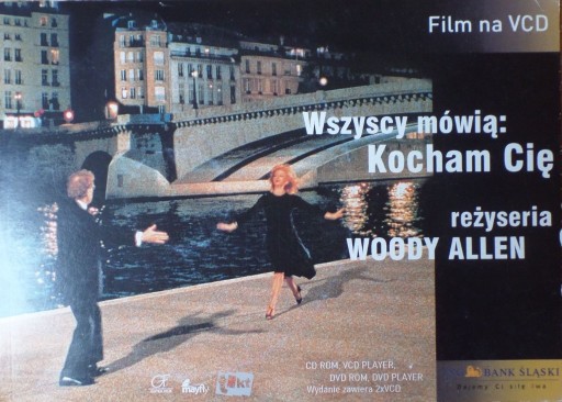 Zdjęcie oferty: Woody Allen Wszyscy mówią Kocham Cię film nowy