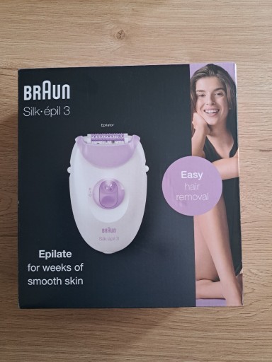 Zdjęcie oferty: Depilator Silk epi 3 Braun (47) HR-47