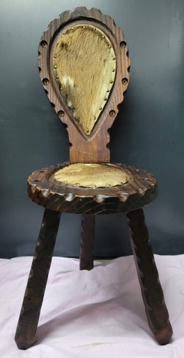 Zdjęcie oferty: Krzesło porodowe z Hiszpani lata 60-te