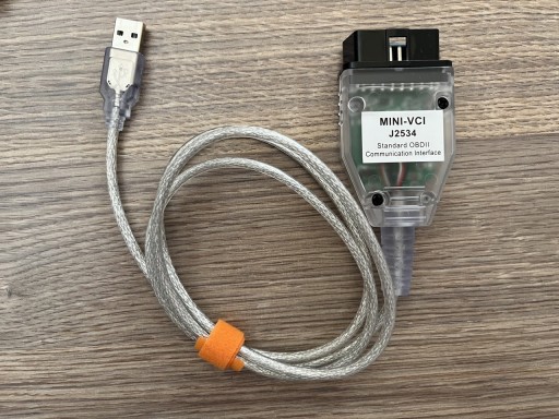 Zdjęcie oferty: Kabel diagnostyczny MINI-VCI J2534