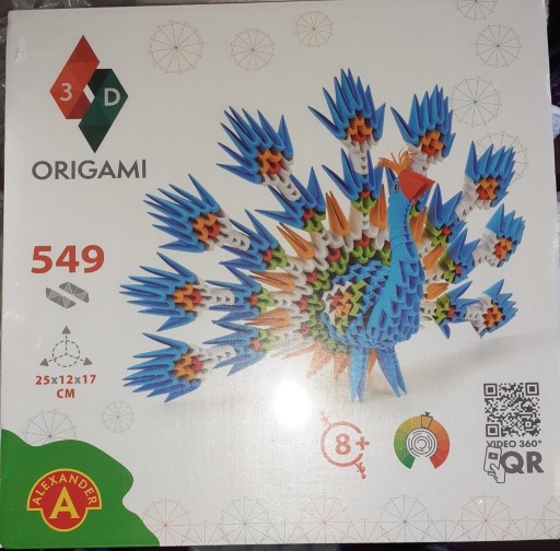 Zdjęcie oferty: Origami Paw Alexander 549 elementów 