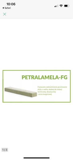 Zdjęcie oferty: Petrlamela FG 100 mm