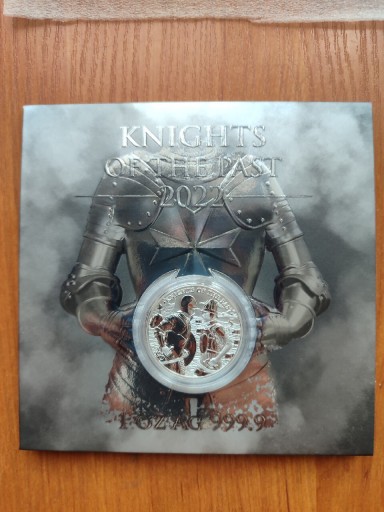 Zdjęcie oferty: Knights of the past Germania Mint srebrna moneta