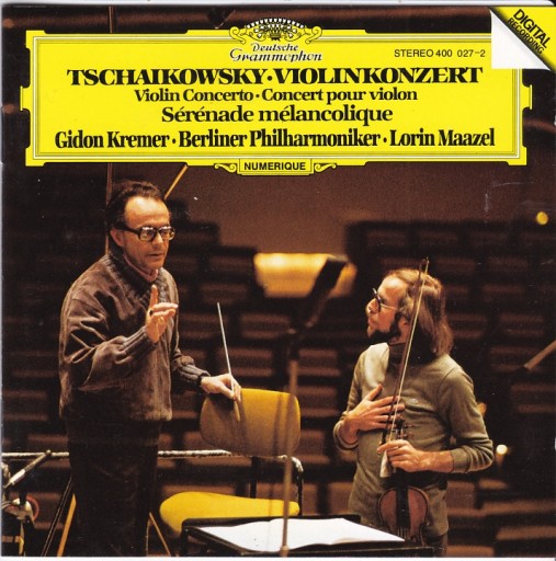 Zdjęcie oferty: Tchaikovsky / Violin Con ,Serenade/ Kremer ,Maazel