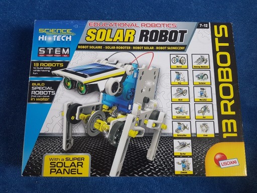Zdjęcie oferty: 13 w 1 DIY Solar Robot Kit Solar Toys Samodzielna 