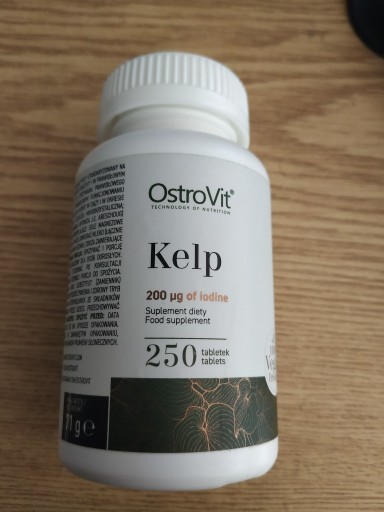 Zdjęcie oferty: Kelp JOD suplement OstoVit 200 tabletek