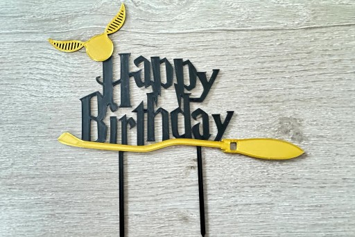 Zdjęcie oferty: Topper urodzinowy Harry Potter dla fana tort HP
