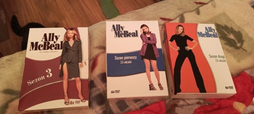 Zdjęcie oferty: Ally McBeal komplet 3 sezonów DVD 