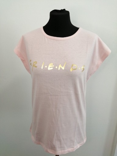Zdjęcie oferty: T-shirt damski Friends Różowy L Koszulka