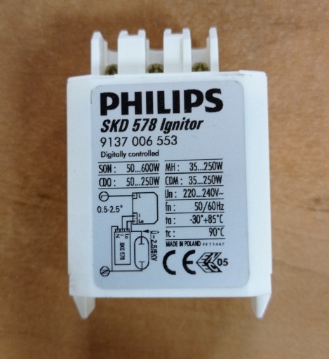 Zdjęcie oferty: Zapłonnik Philips MST SKD 578 Ignitor