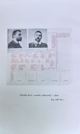 Zdjęcie oferty: Piłsudski,list gończy carskiej policji,faksymile.