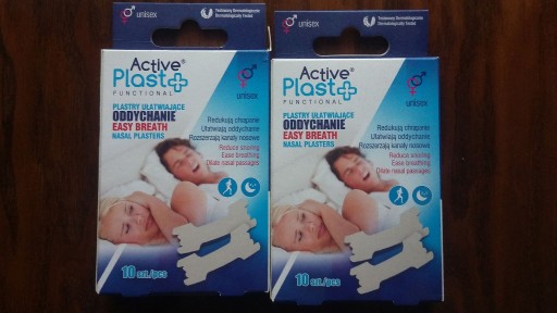 Zdjęcie oferty: Plastry przeciw chrapaniu ActivePlast 17 szt.