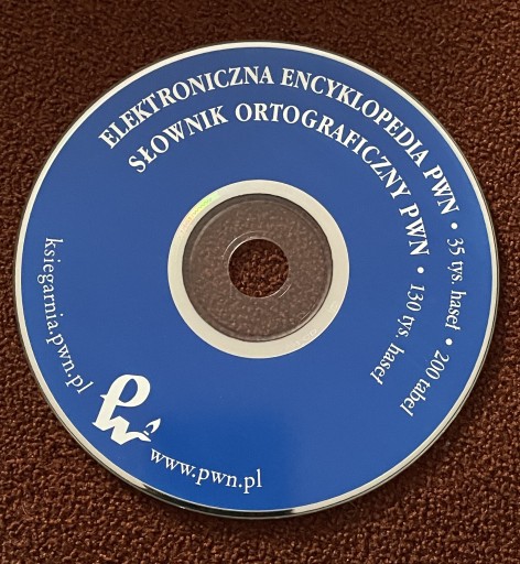 Zdjęcie oferty: Encyklopedia PWN Słownik ortograficzny CD