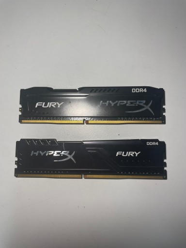 Zdjęcie oferty: Dwie kości pamięci RAM HyperX 8GB 2666MHz CL16 