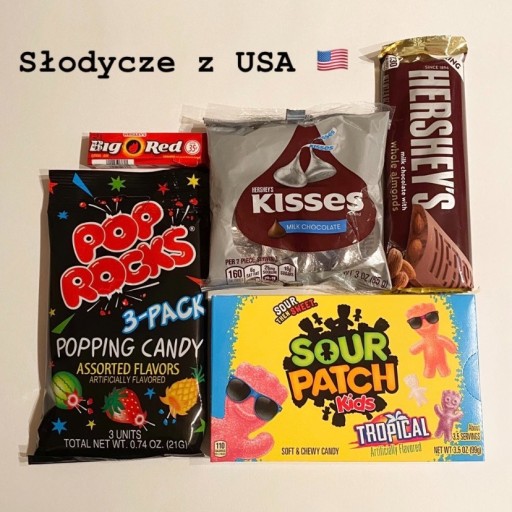 Zdjęcie oferty: Słodycze cukierki USA box Hershey’s Prezent 