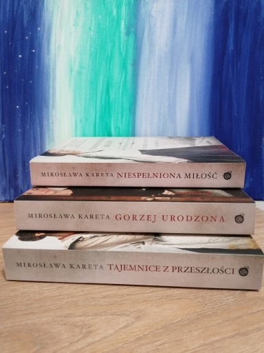 Zdjęcie oferty: Mirosława Kareta - Saga Wydziedziczone (III Tomy) 