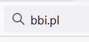 Zdjęcie oferty: domena bbi.pl