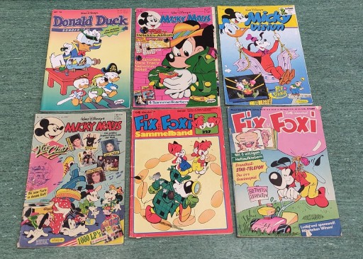 Zdjęcie oferty: Donald Duck Mickey Maus Fix und Foxi