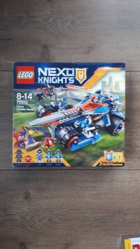 Zdjęcie oferty: Lego NEXO KNIGHT pojazd Claya 70315zestaw oryginal