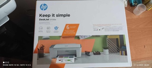 Zdjęcie oferty: Urządzenie wielofunkcyjne HP DeskJet 2720e