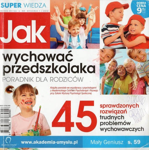 Zdjęcie oferty: Jak wychować przedszkolaka - poradnik dla rodziców