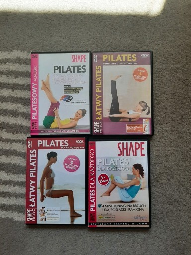 Zdjęcie oferty: Pilates na 4x DVD!