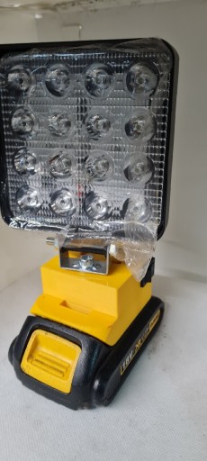 Zdjęcie oferty: Lampa led robocza na akumulator dewalt 18v żółta