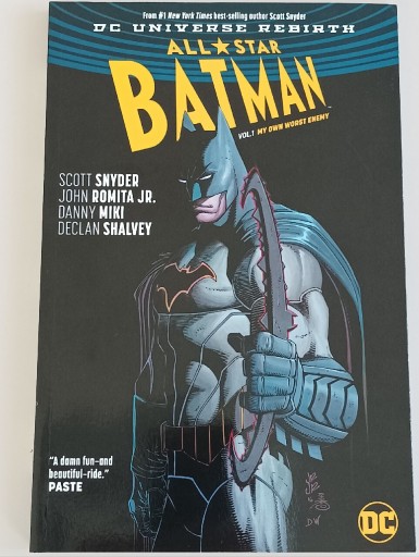 Zdjęcie oferty: Batman All Star v1 My Own Worst Enemy / komiks ENG