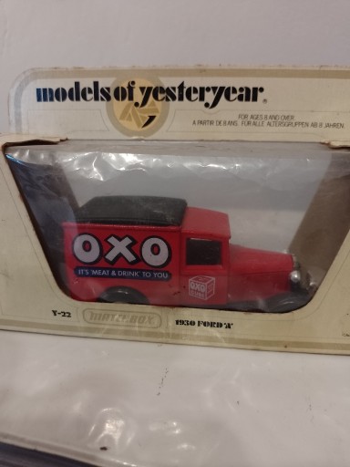 Zdjęcie oferty: Matchbox models of yesteryear y-22 Ford A OXO 