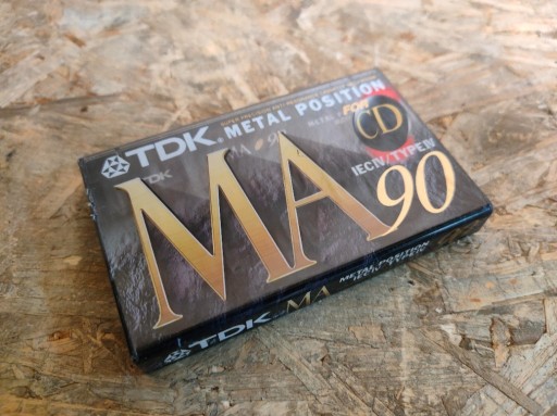 Zdjęcie oferty: KASETA MAGNETOFONOWA TDK METAL MA90 #1 