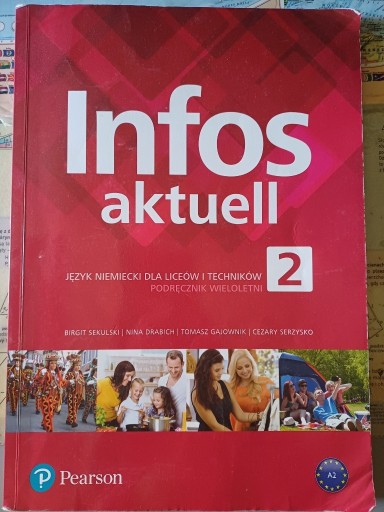 Zdjęcie oferty: Podręcznik i ćwiczenia Infos aktuell Język niemiecki klasa 2
