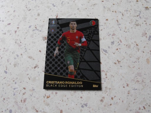 Zdjęcie oferty: UEFA EURO 2024, Black Edge Edition RONALDO.