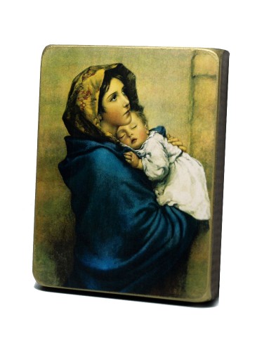 Zdjęcie oferty: Ikona Matka Boża Cygańska-Madonna z ulicy 13x10cm