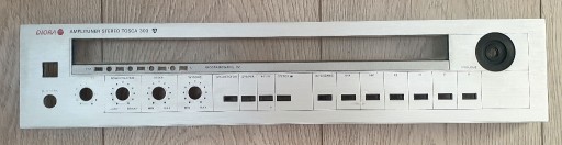 Zdjęcie oferty: Panel przedni wklejki szybka AWS303 Tosca Unitra Diora srebrny