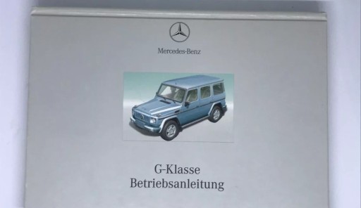 Zdjęcie oferty: Instrukcja obsługi do: Mercedes-Benz G klasse