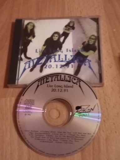 Zdjęcie oferty:  Metallica Live Long Island 20.12.91 