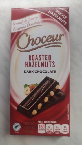 Zdjęcie oferty: Choceur Roasted Hazelnuts- ciemna czekolada 200g
